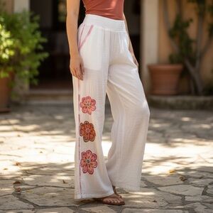 Avanti Cream Garment with Textured Design-100% cotton made in India a